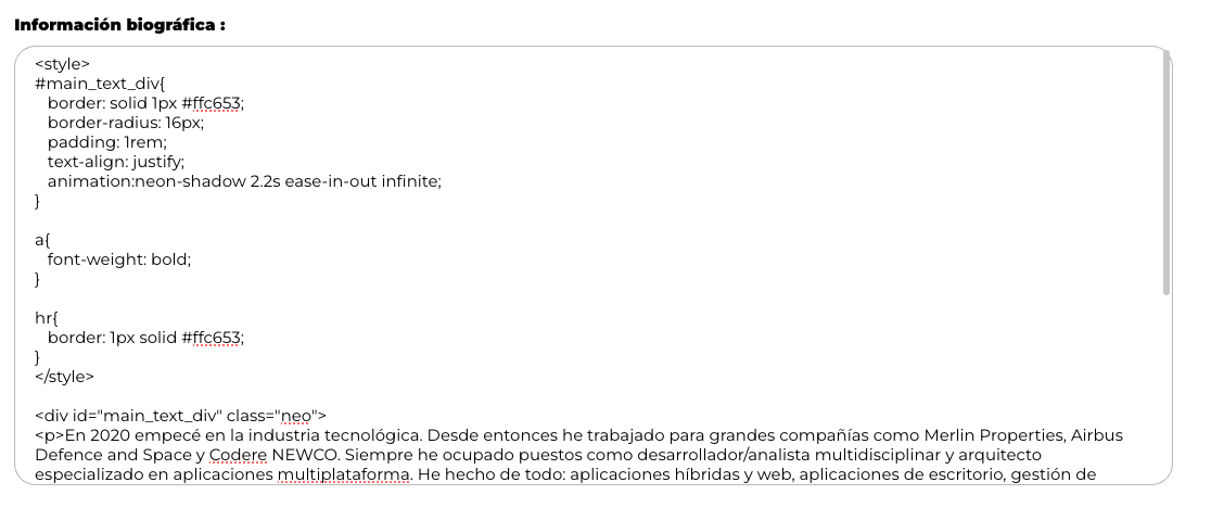 XSS injection CSS example
