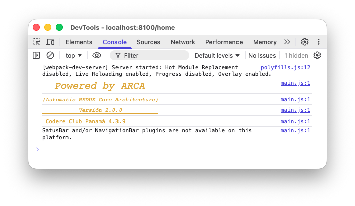 Club codere españa login page